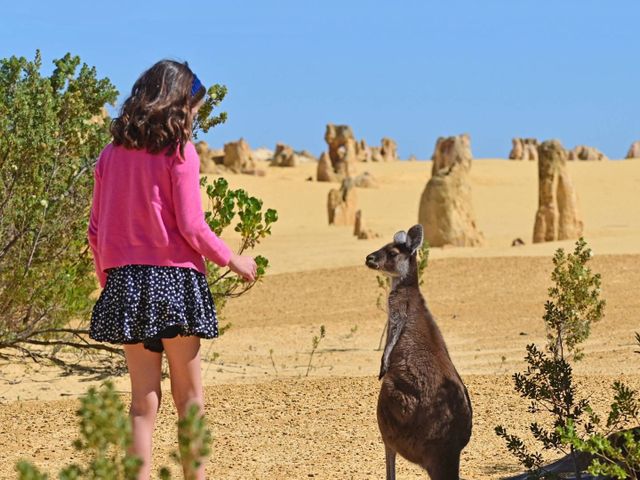 Outback-ervaring met de kinderen in West-Australië