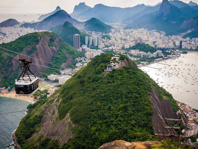 Watervallen, samba, Rio en stranden in Brazilië